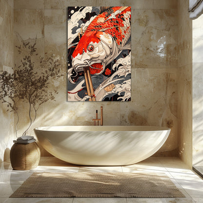 TABLEAU POISSON JAPONAIS