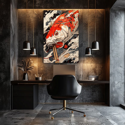 TABLEAU POISSON JAPONAIS