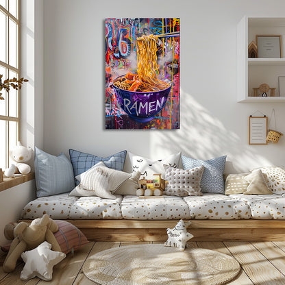 TABLEAU RAMEN GRAFFITI