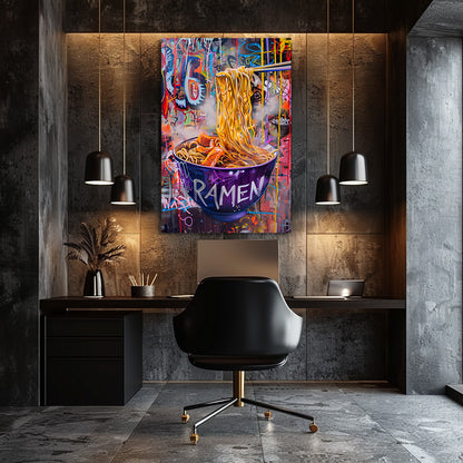 TABLEAU RAMEN GRAFFITI
