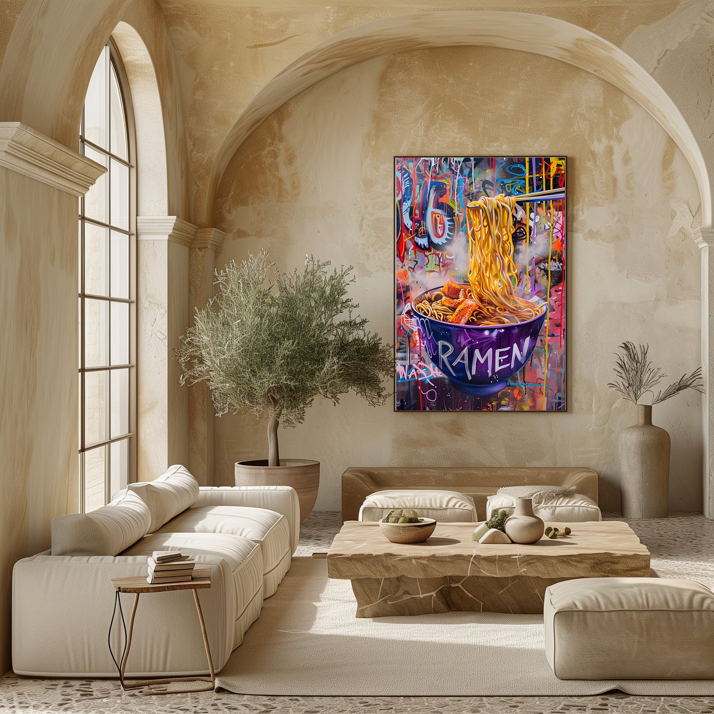 TABLEAU RAMEN GRAFFITI