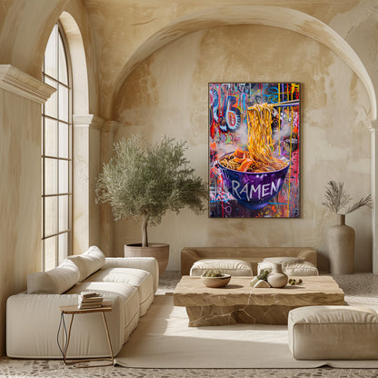 TABLEAU RAMEN GRAFFITI