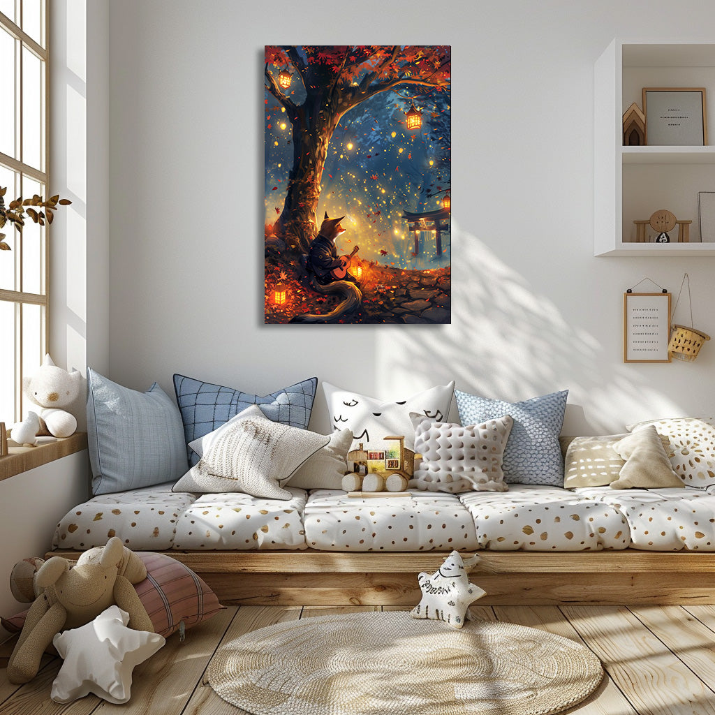 TABLEAU RENARD FÉERIQUE