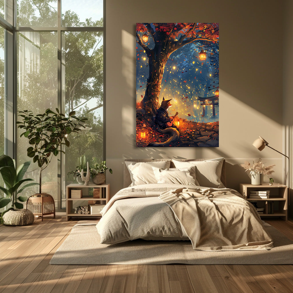 TABLEAU RENARD FÉERIQUE