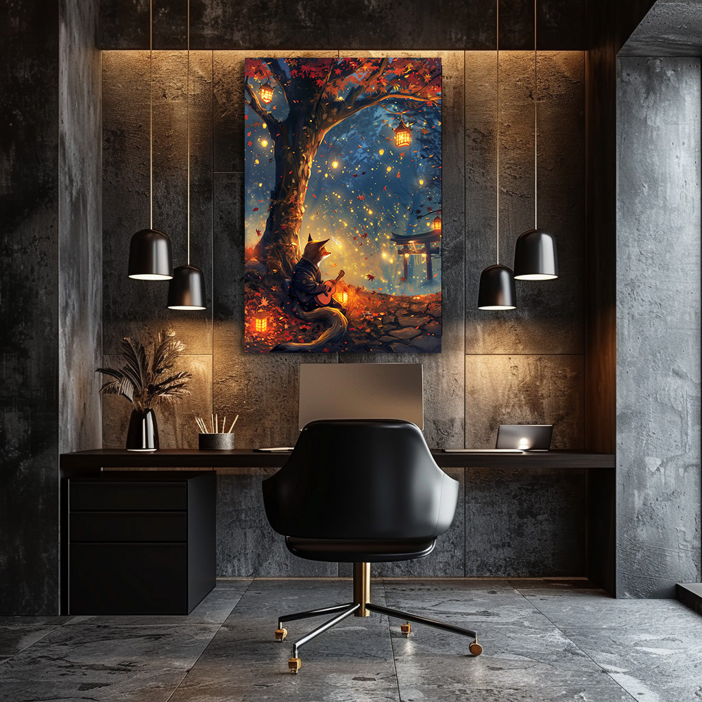 TABLEAU RENARD FÉERIQUE