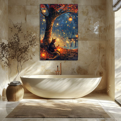 TABLEAU RENARD FÉERIQUE