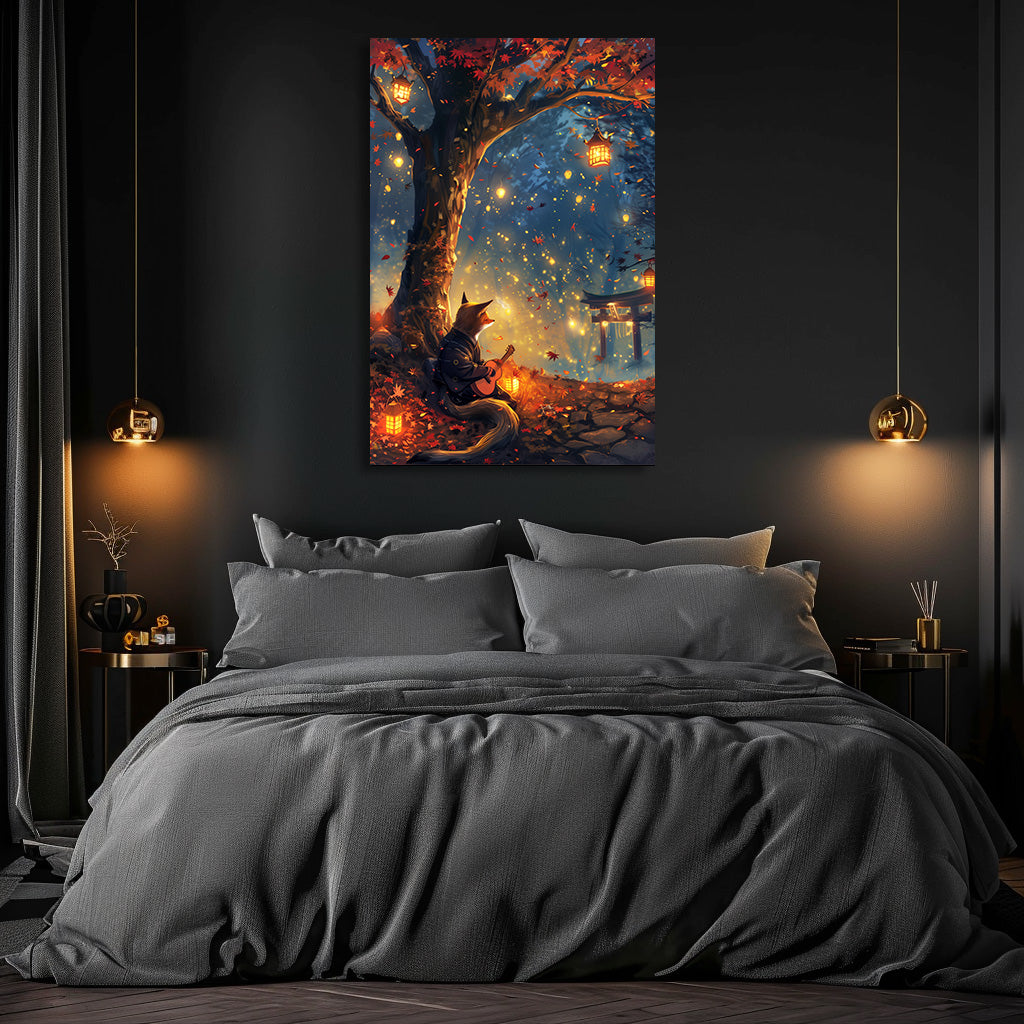 TABLEAU RENARD FÉERIQUE