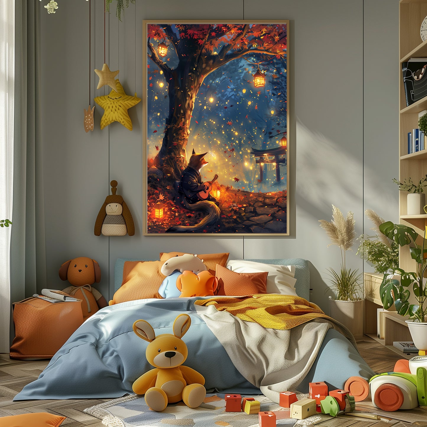 TABLEAU RENARD FÉERIQUE