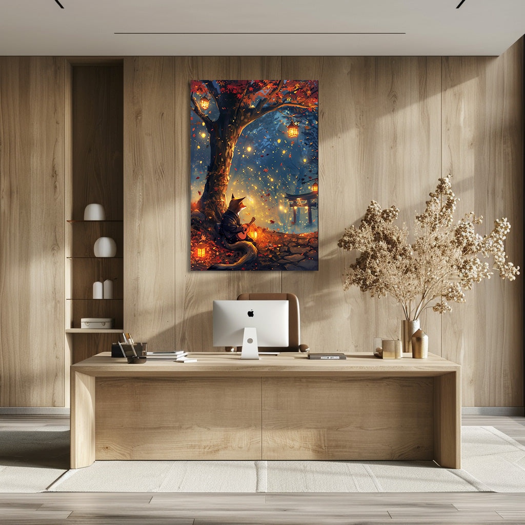 TABLEAU RENARD FÉERIQUE