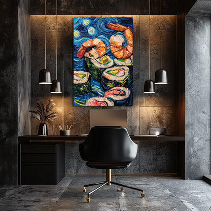 TABLEAU JAPONAIS COLORÉ