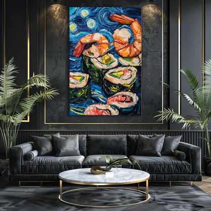 TABLEAU JAPONAIS COLORÉ