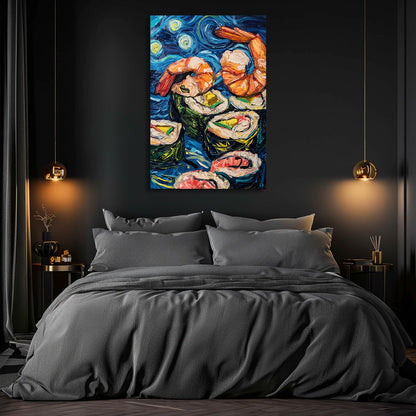 TABLEAU JAPONAIS COLORÉ