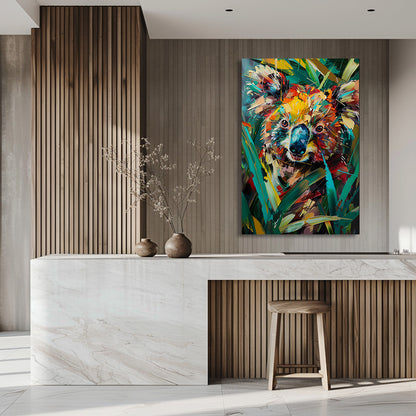 TABLEAU KOALA COLORÉ