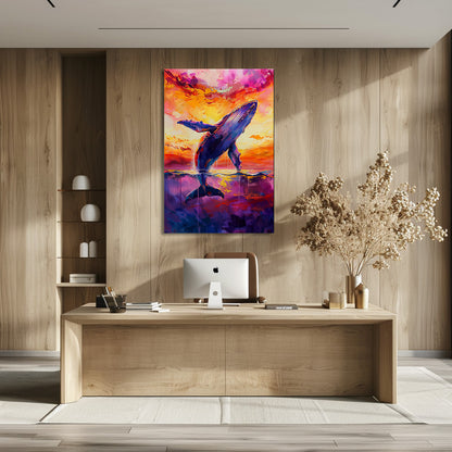 TABLEAU BALEINE AUSTRALIE