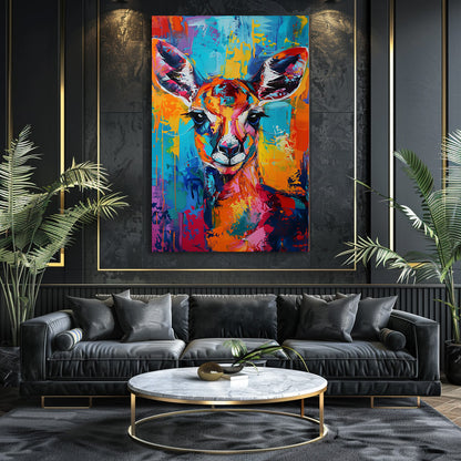 TABLEAU KANGOUROU STREET ART