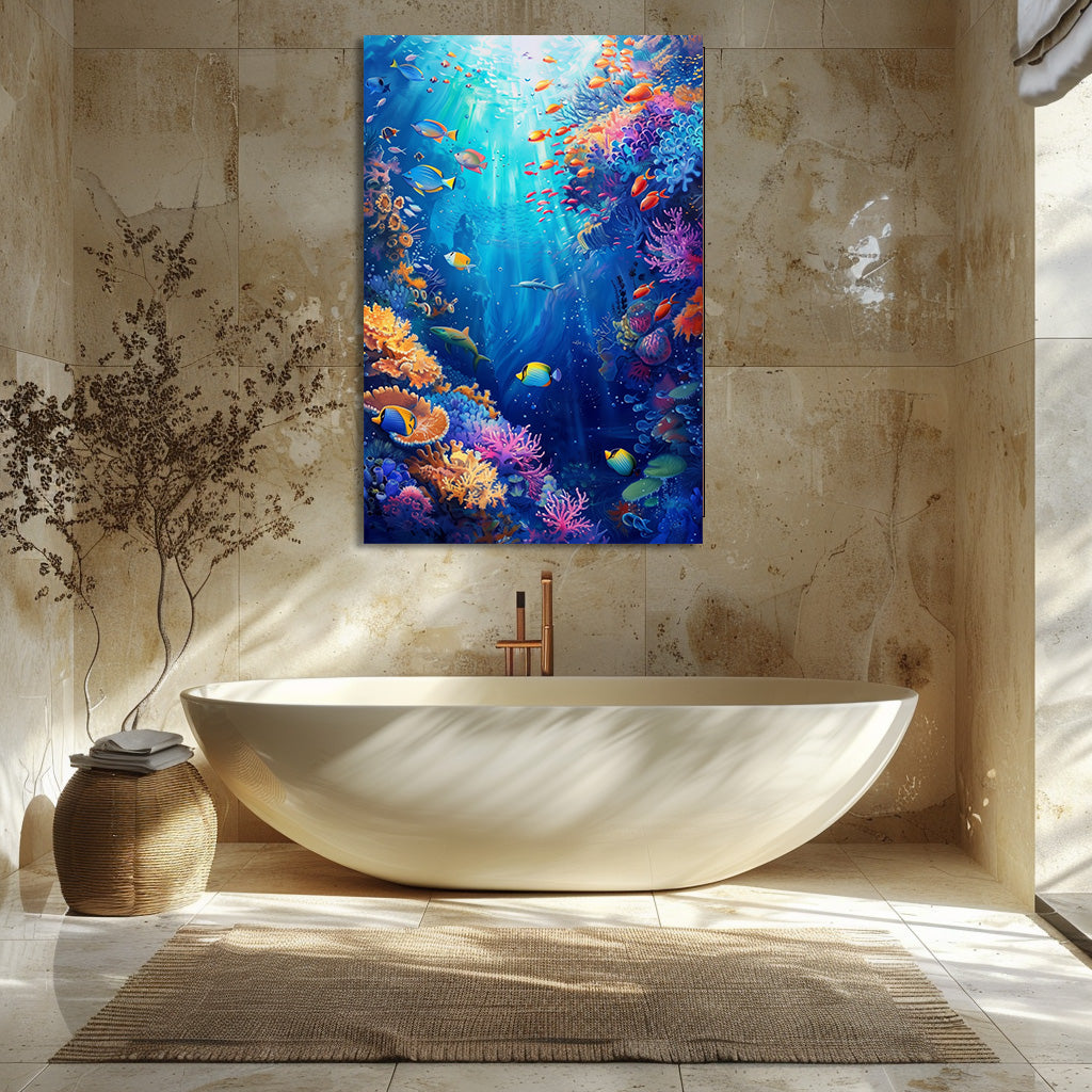 TABLEAU OCÉAN CORAIL