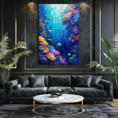 TABLEAU OCÉAN CORAIL