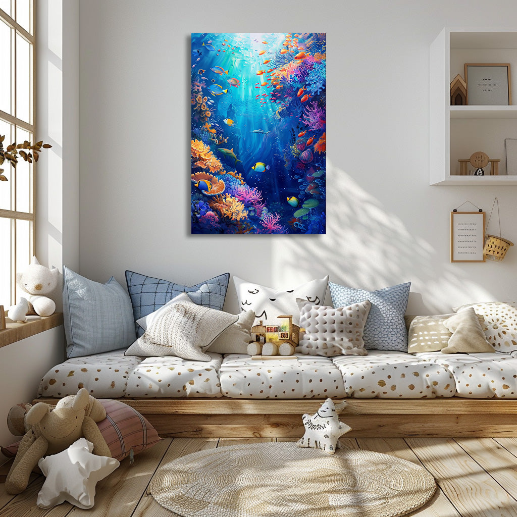 TABLEAU OCÉAN CORAIL