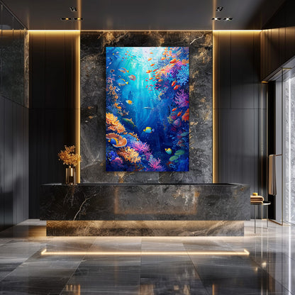 TABLEAU OCÉAN CORAIL