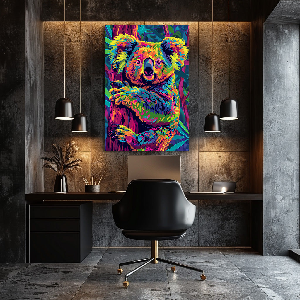 TABLEAU KOALA POP ART