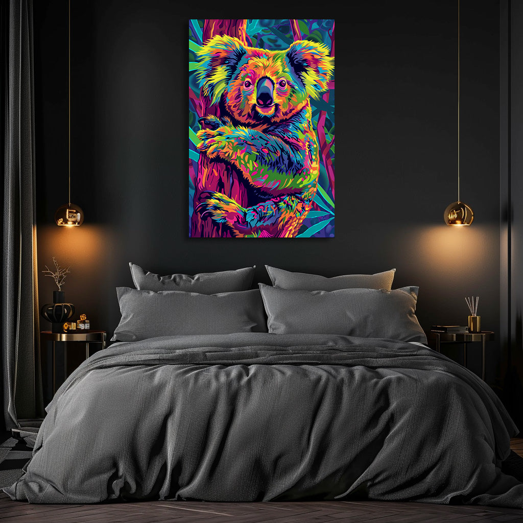 TABLEAU KOALA POP ART