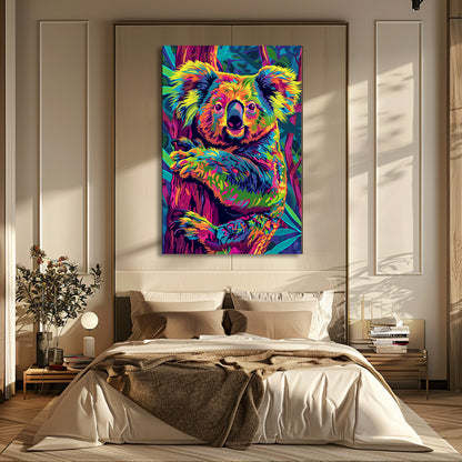 TABLEAU KOALA POP ART