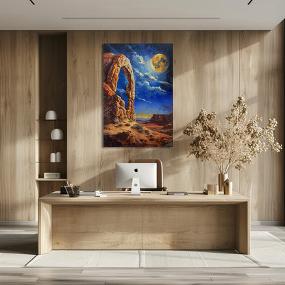 TABLEAU AUSTRALIE DÉSERT