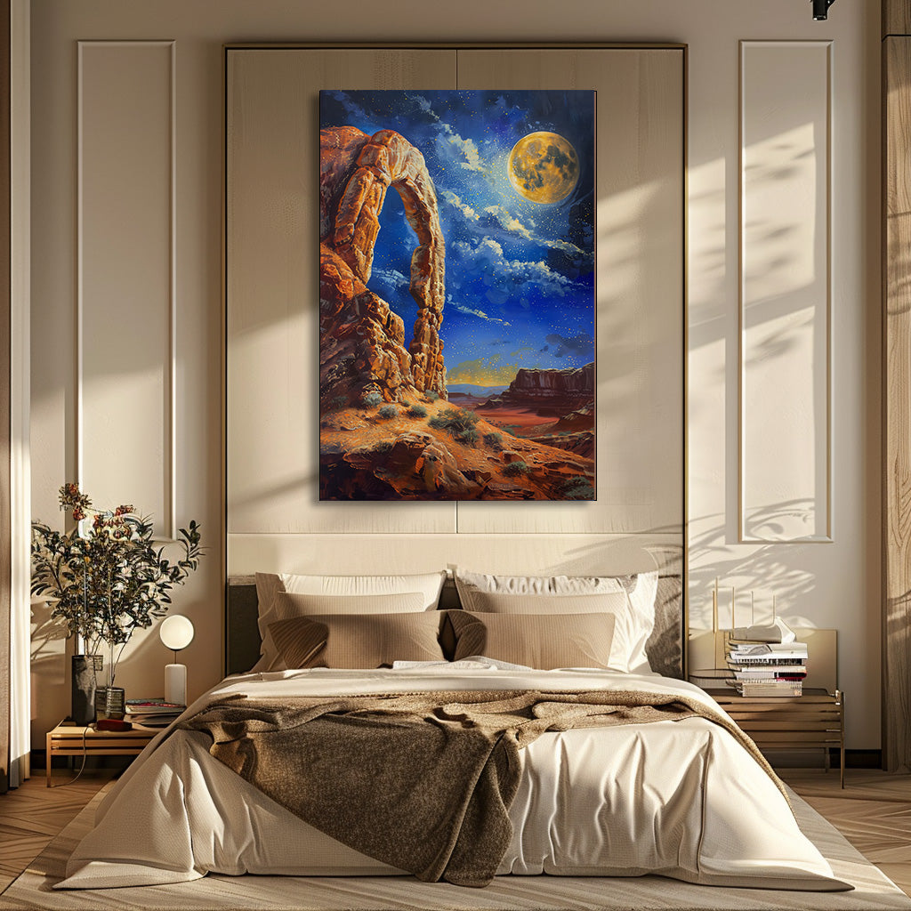 TABLEAU AUSTRALIE DÉSERT