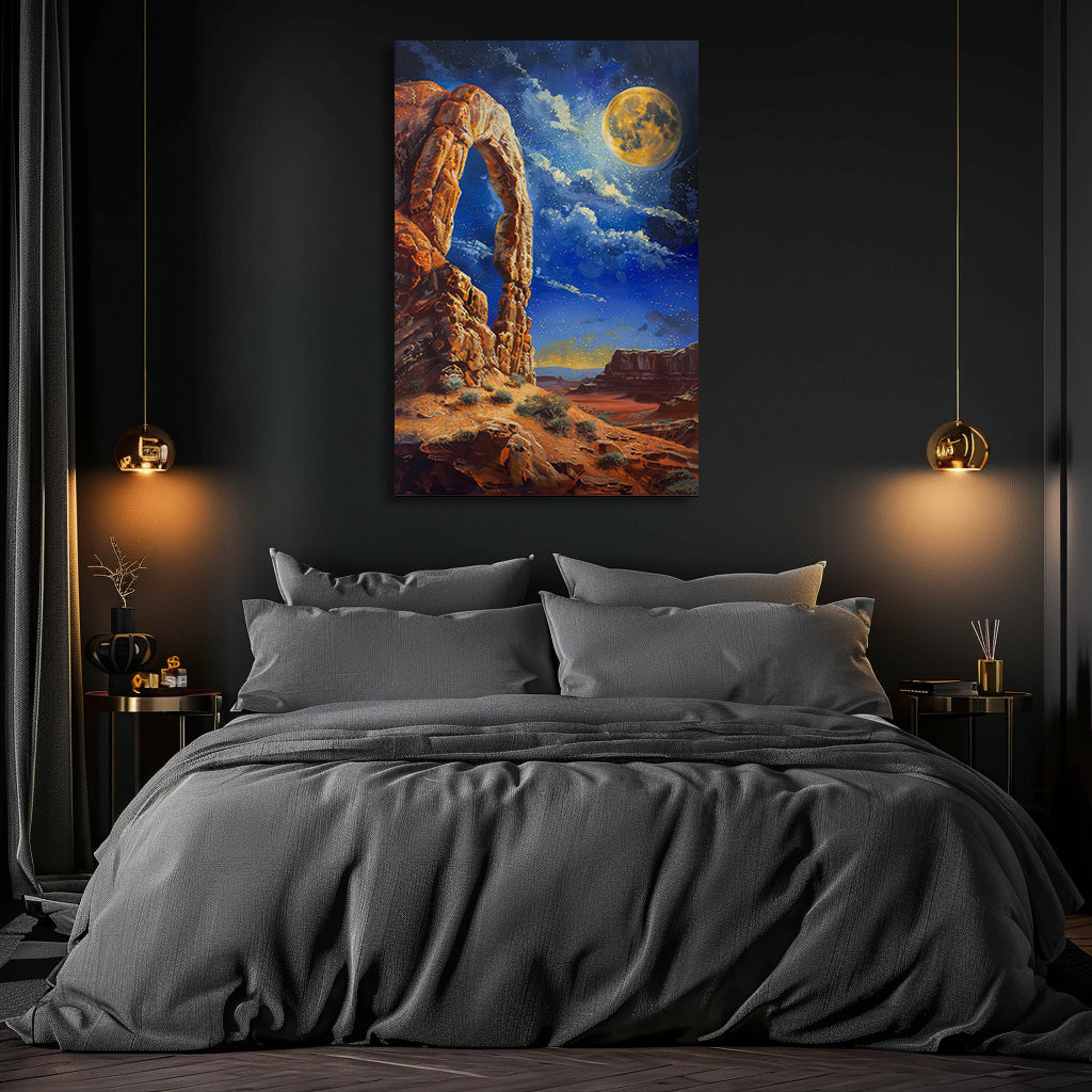 TABLEAU AUSTRALIE DÉSERT