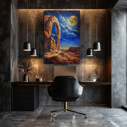 TABLEAU AUSTRALIE DÉSERT