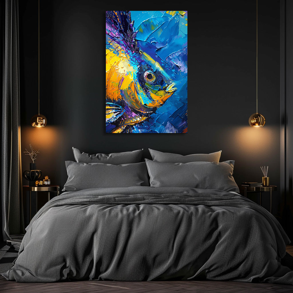 TABLEAU POISSON TROPICAL
