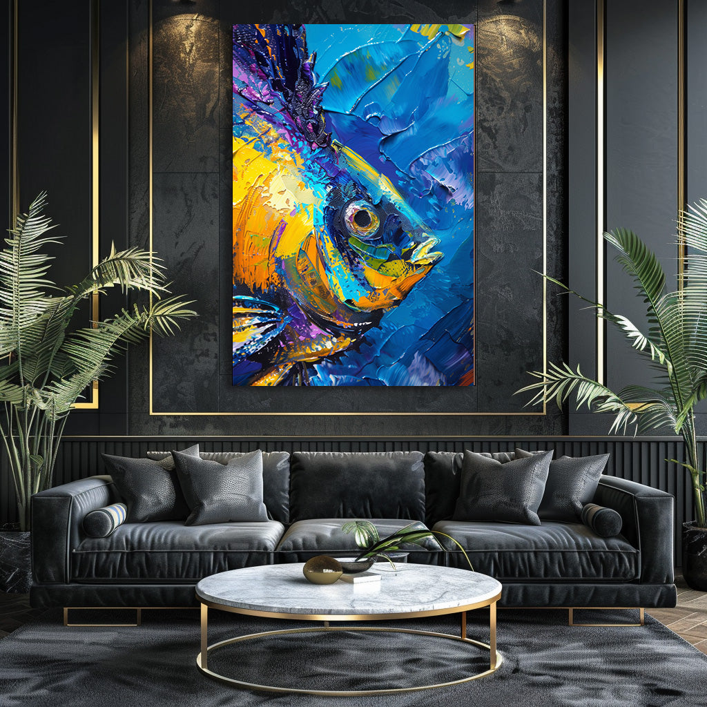 TABLEAU POISSON TROPICAL