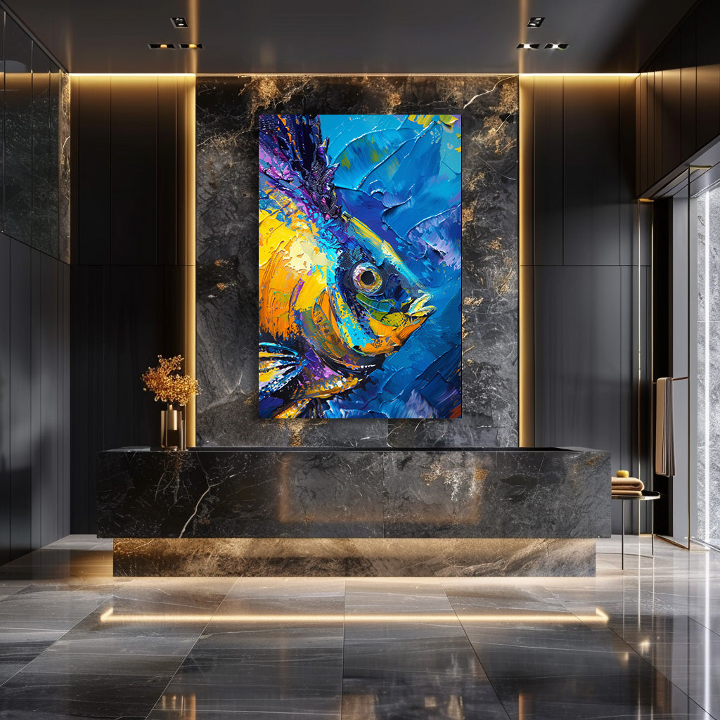 TABLEAU POISSON TROPICAL