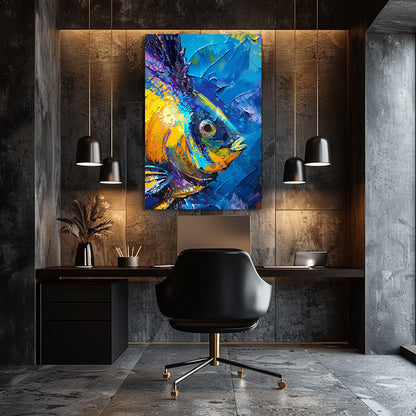 TABLEAU POISSON TROPICAL