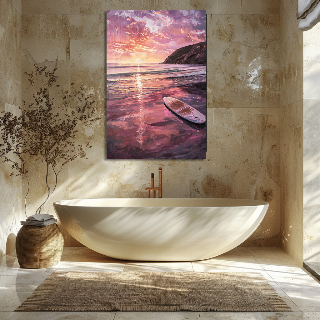TABLEAU SURF SUNSET