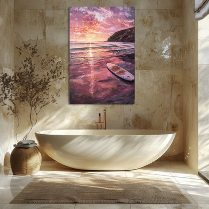 TABLEAU SURF SUNSET