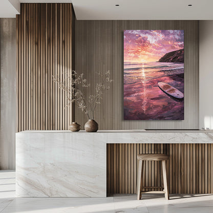 TABLEAU SURF SUNSET