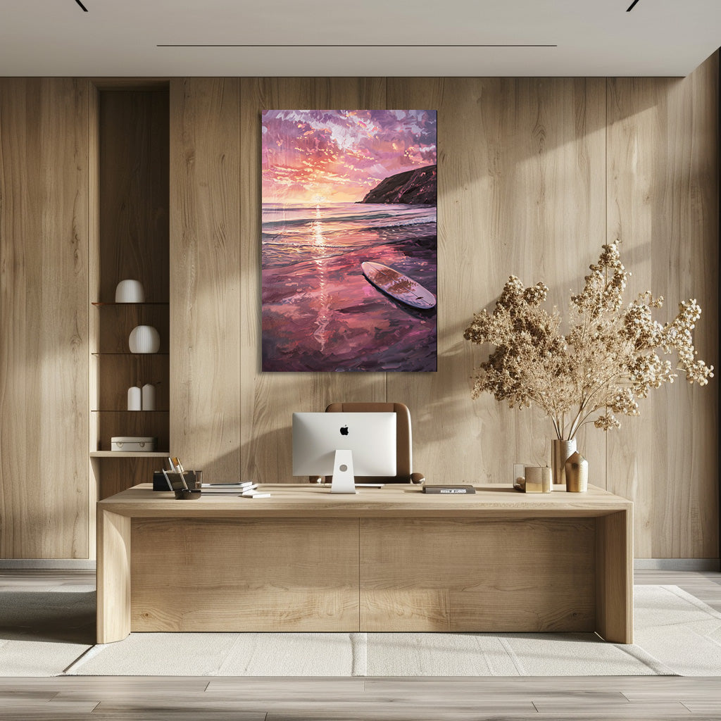 TABLEAU SURF SUNSET
