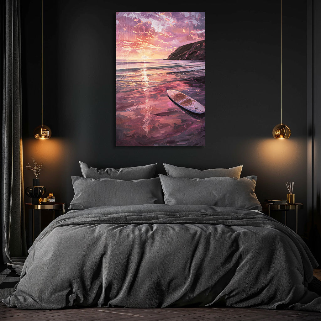 TABLEAU SURF SUNSET