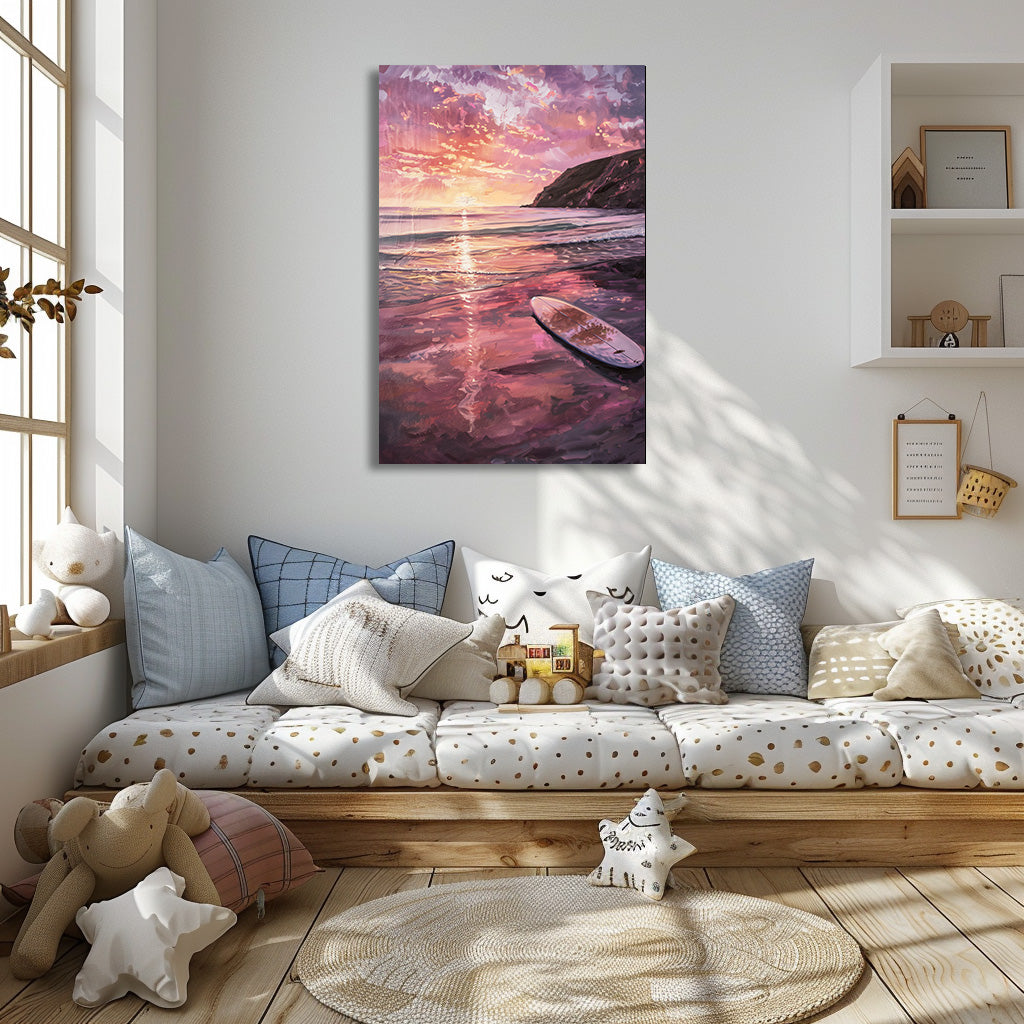 TABLEAU SURF SUNSET