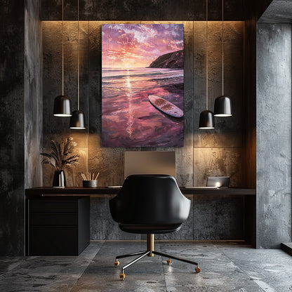 TABLEAU SURF SUNSET