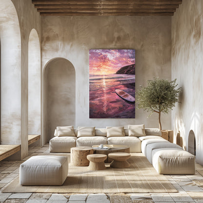 TABLEAU SURF SUNSET