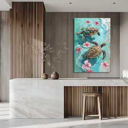 TABLEAU TORTUES AESTHETIC