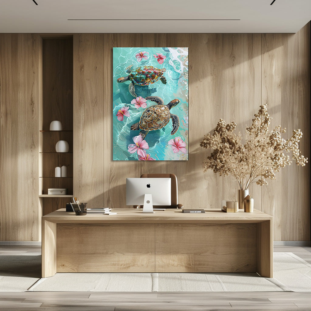 TABLEAU TORTUES AESTHETIC