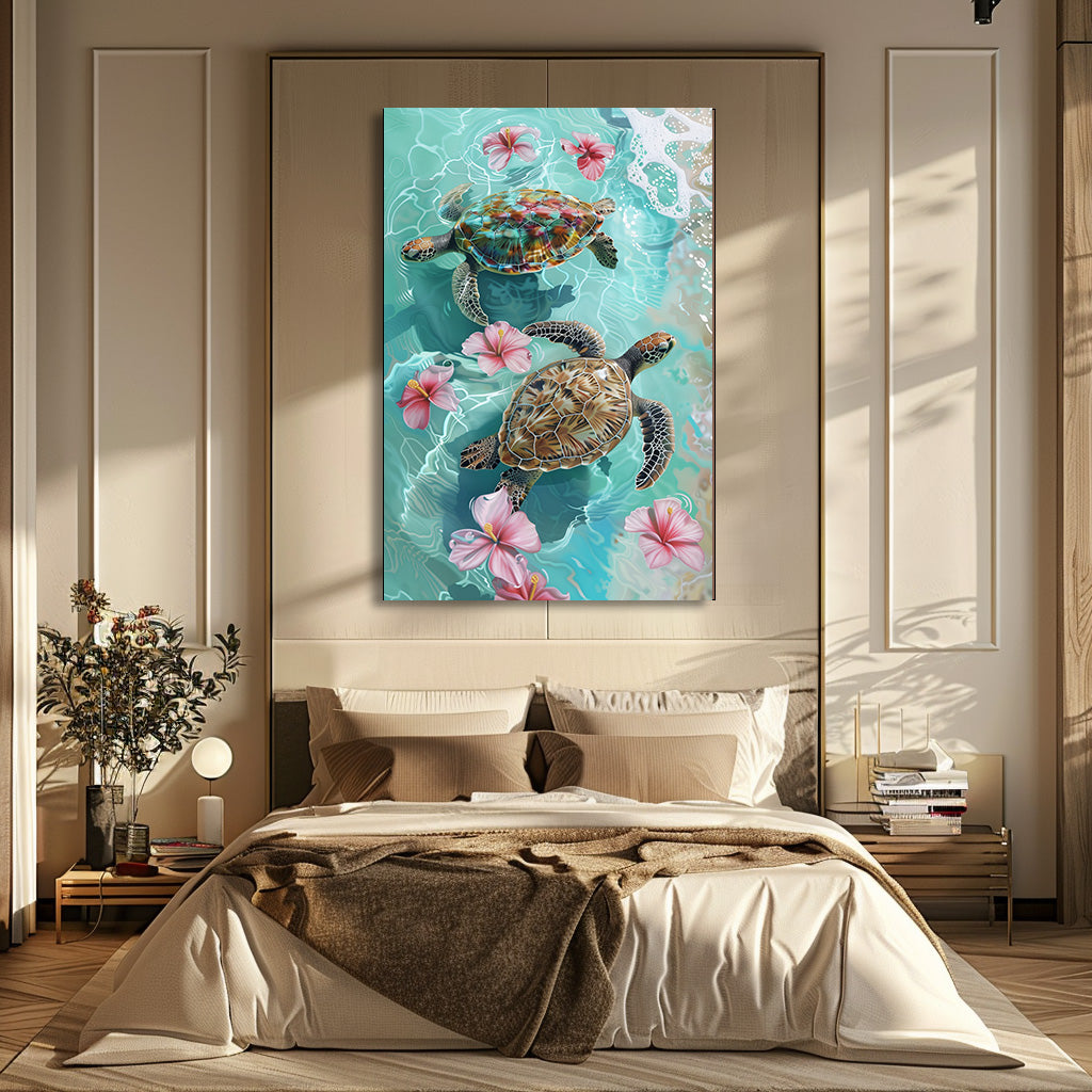 TABLEAU TORTUES AESTHETIC