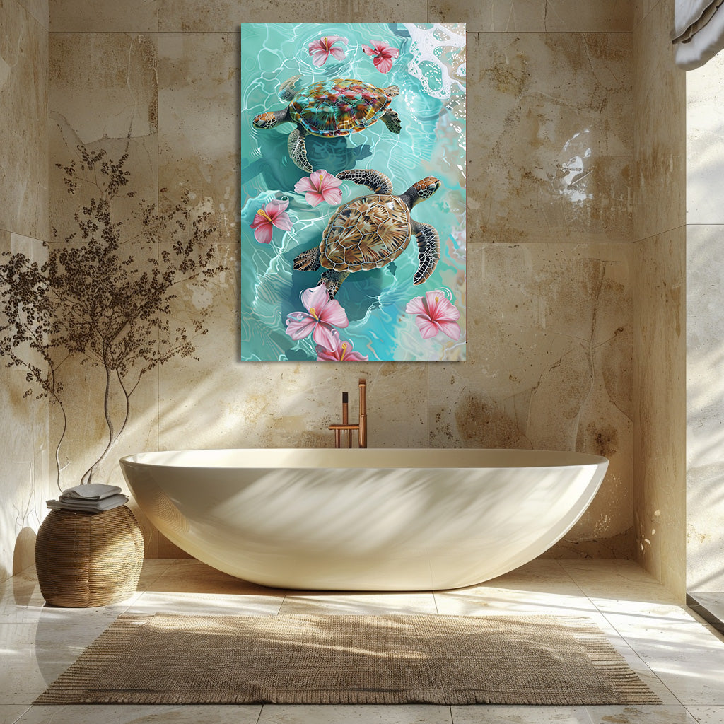 TABLEAU TORTUES AESTHETIC