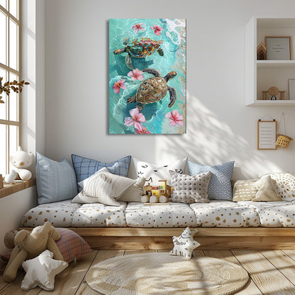 TABLEAU TORTUES AESTHETIC