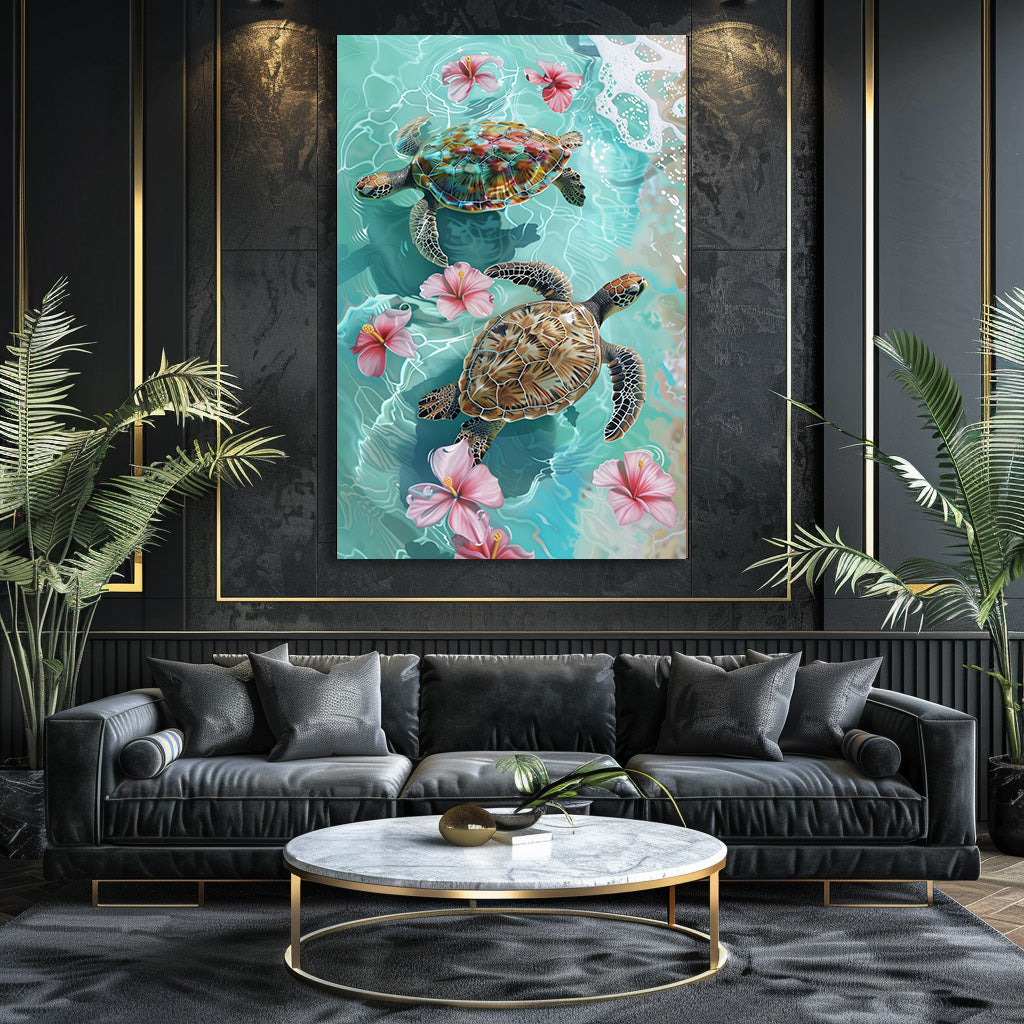 TABLEAU TORTUES AESTHETIC