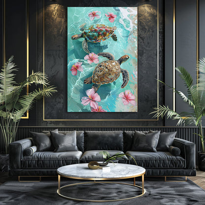 TABLEAU TORTUES AESTHETIC