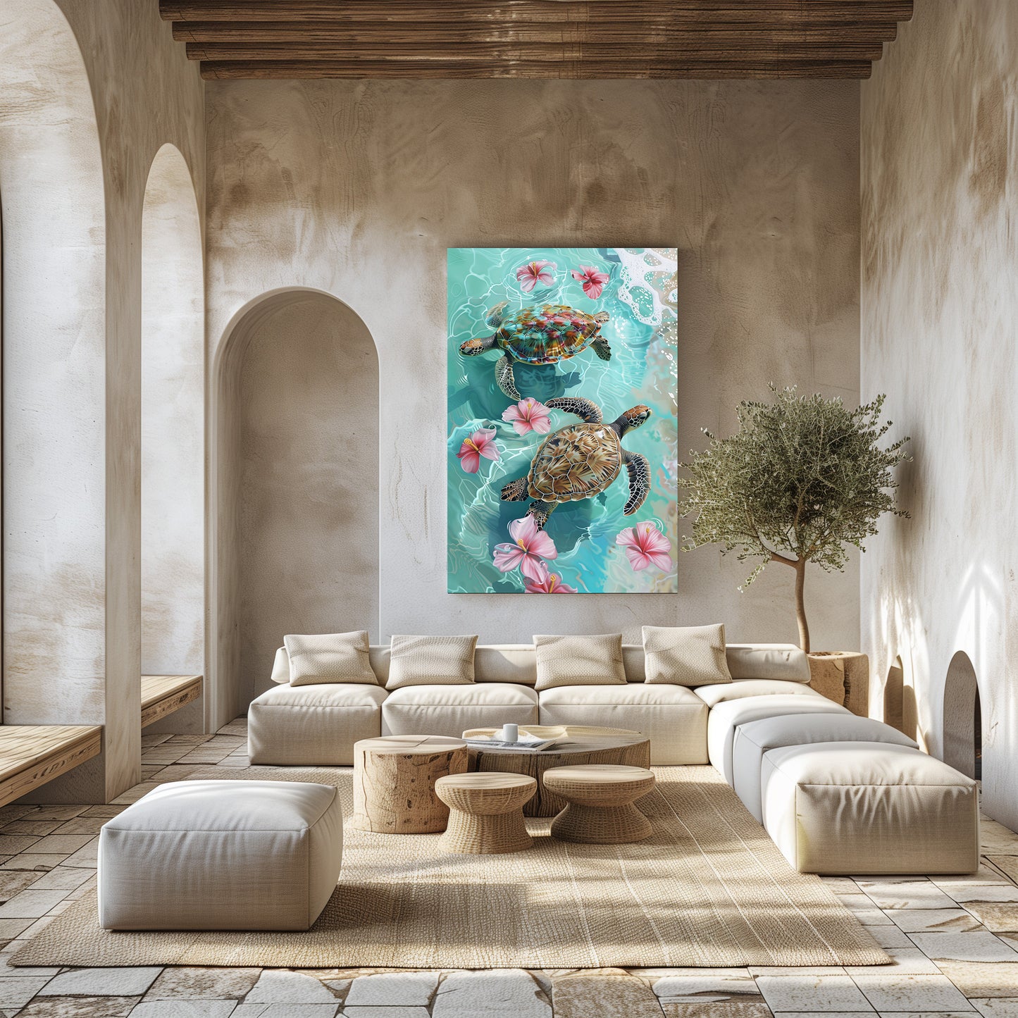 TABLEAU TORTUES AESTHETIC